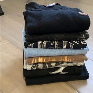 Bundle of 8 Harley Davidson shirts